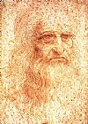Leonardo Da Vinci Canvas Paintings - da Vinci Self Portrait